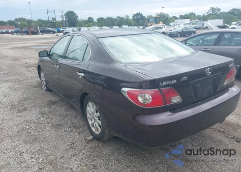 2003 Lexus Es 300 z USA, uszkodzony, nr VIN JTHBF30GX36018334